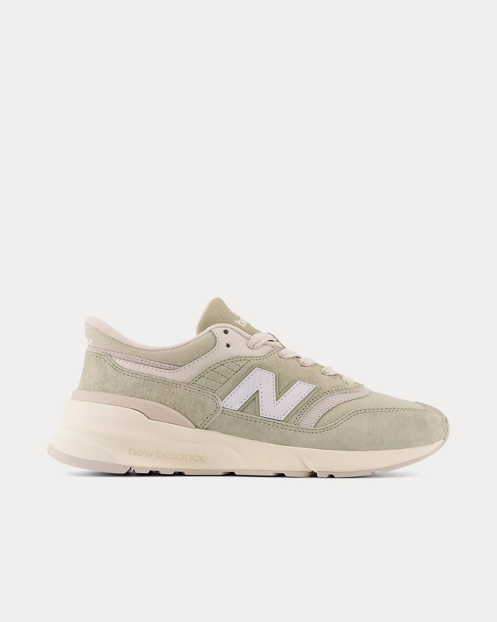 New Balance 997r Dark Olivine / Olivine Low Top Sneakers - 1