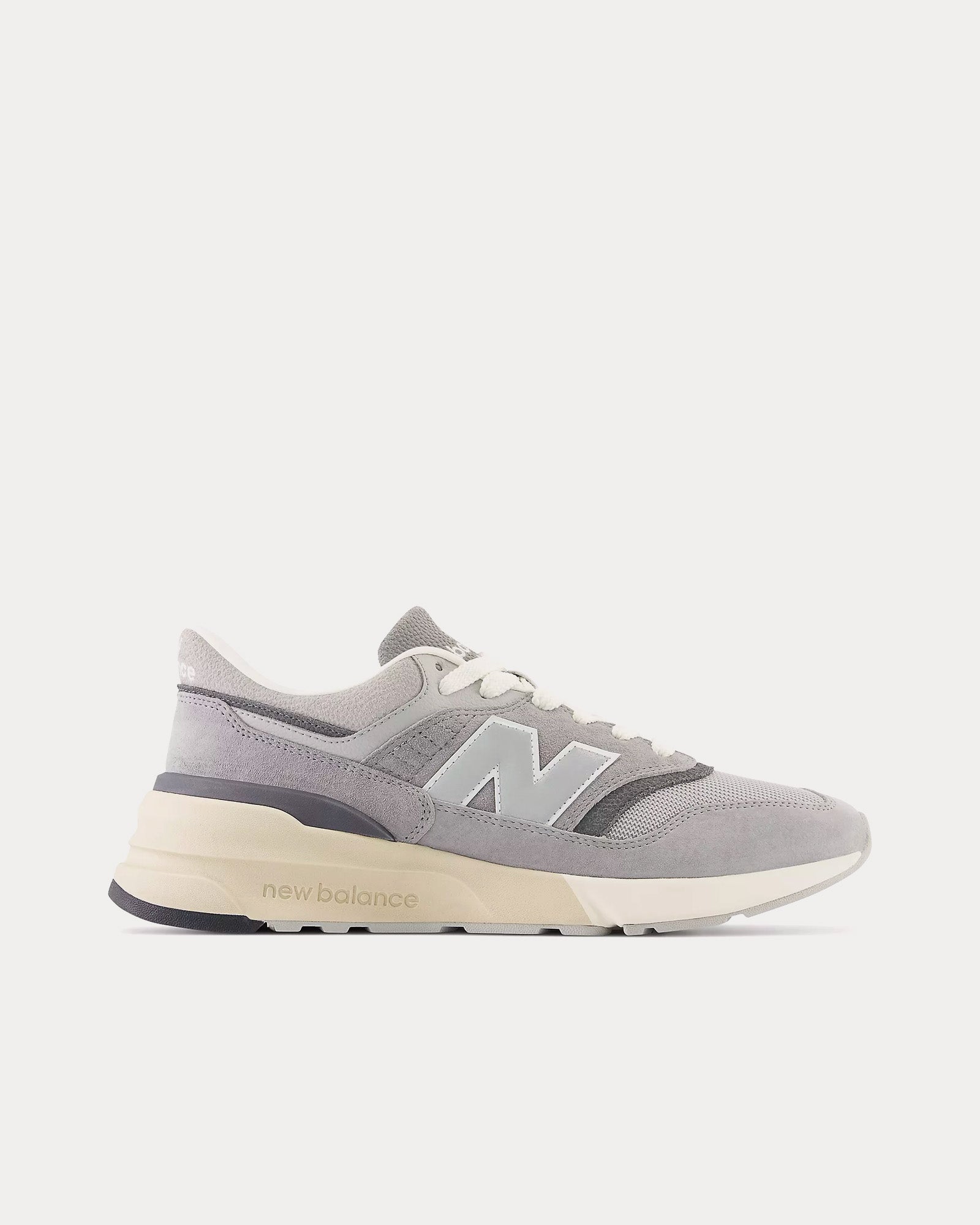 New Balance 997r Shadow Grey / Rain Cloud Low Top Sneakers - 1