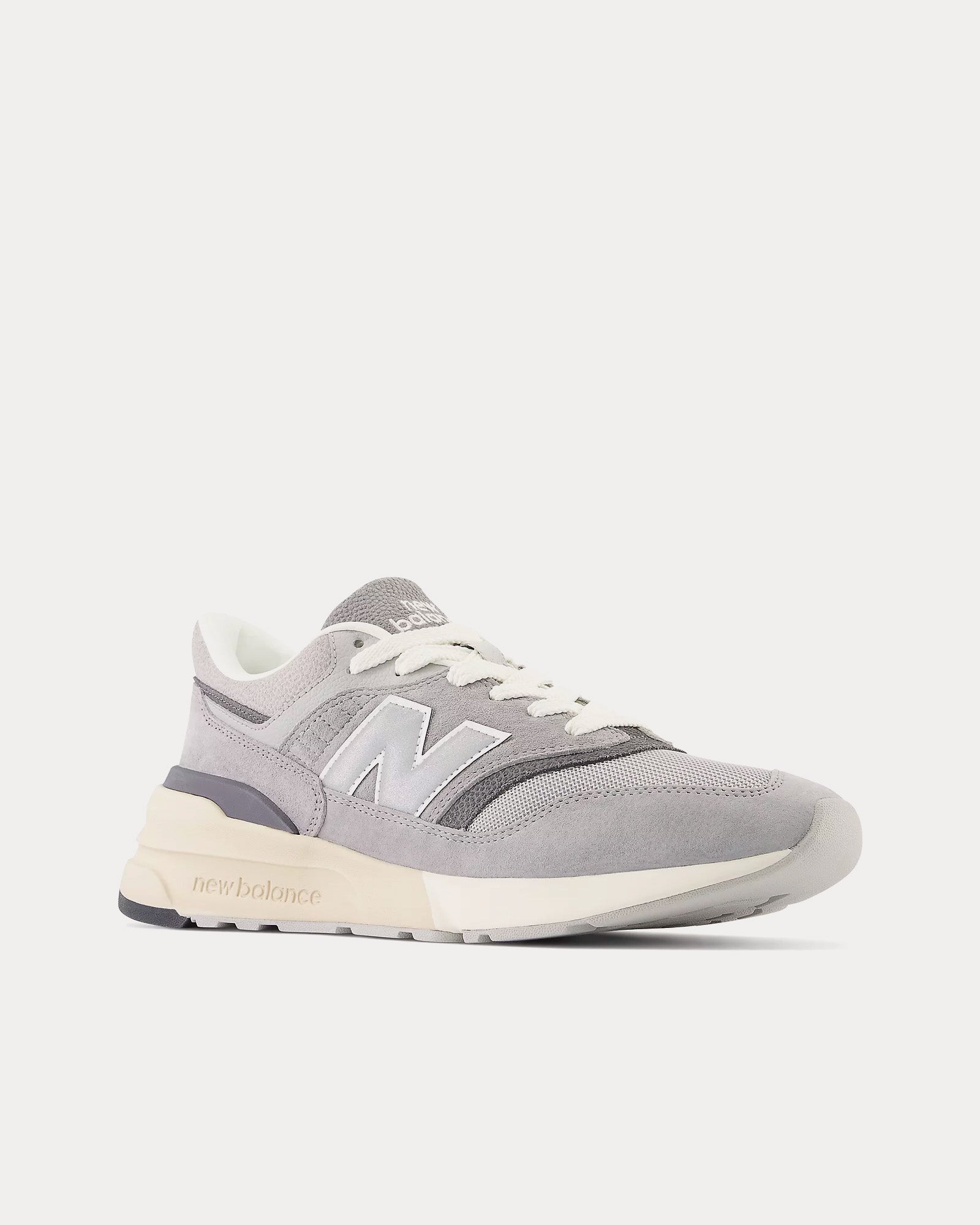 New Balance 997r Shadow Grey / Rain Cloud Low Top Sneakers - 3