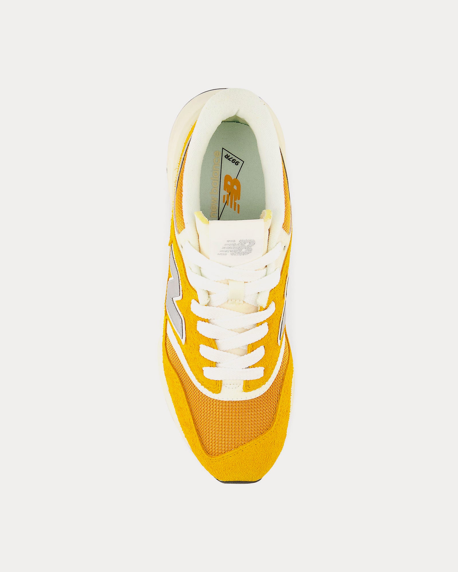 New Balance 997r Varsity Gold / Sea Salt Low Top Sneakers - 2