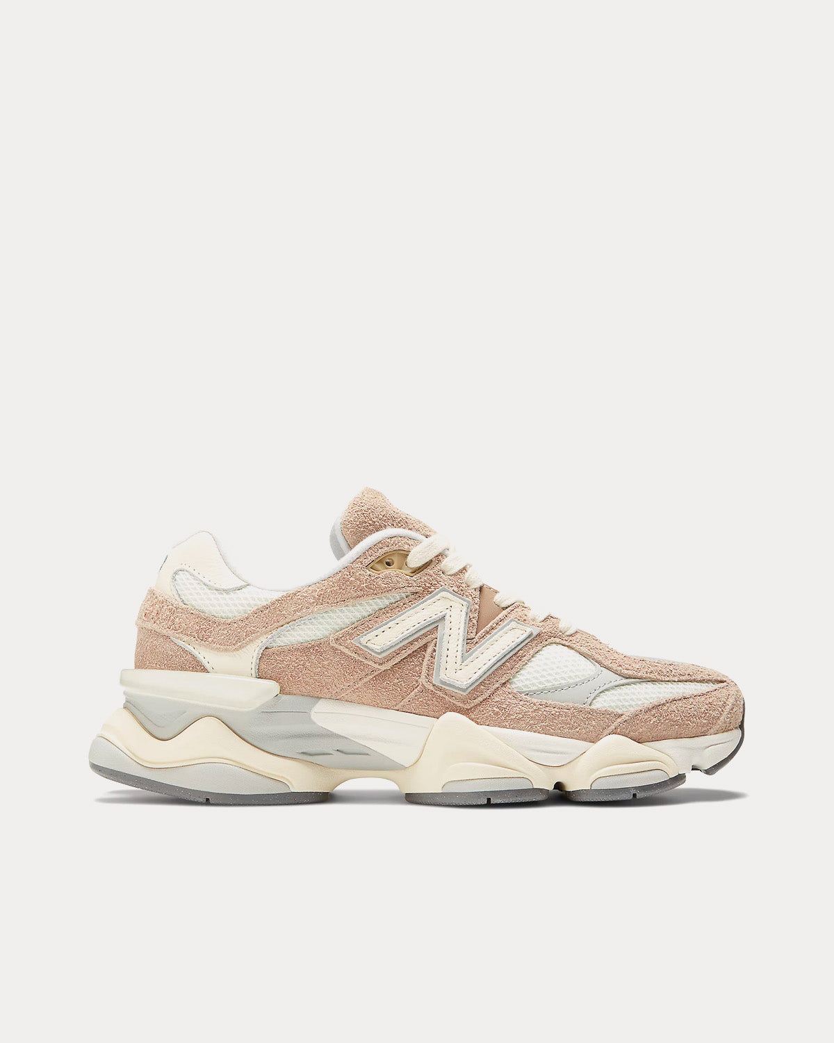 New Balance 9060 Driftwood / Stone Pink / Sea Salt Low Top Sneakers - 1