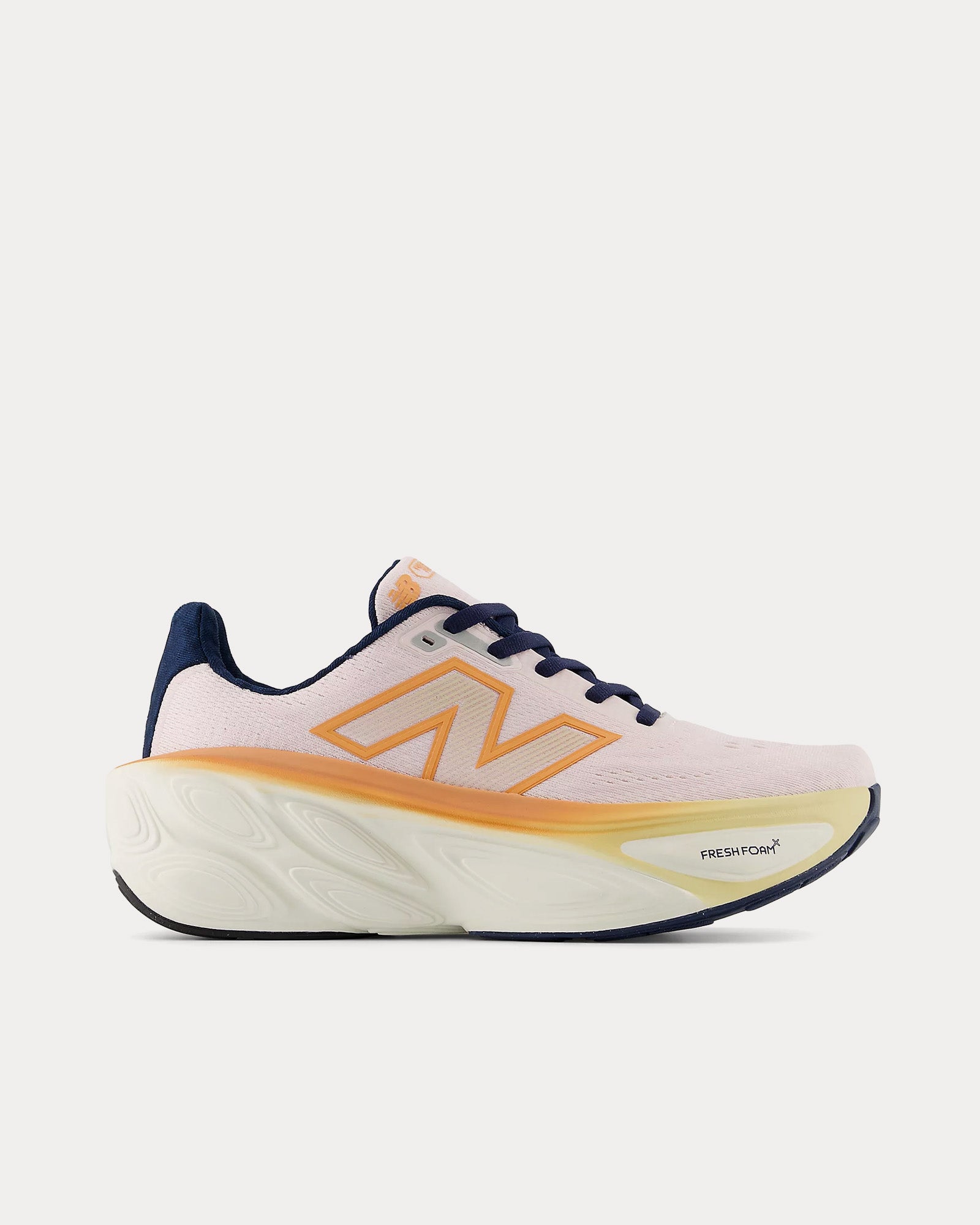 New Balance Fresh Foam X More v5 Pink Granite / Copper/ Calcium Running Shoes - 1