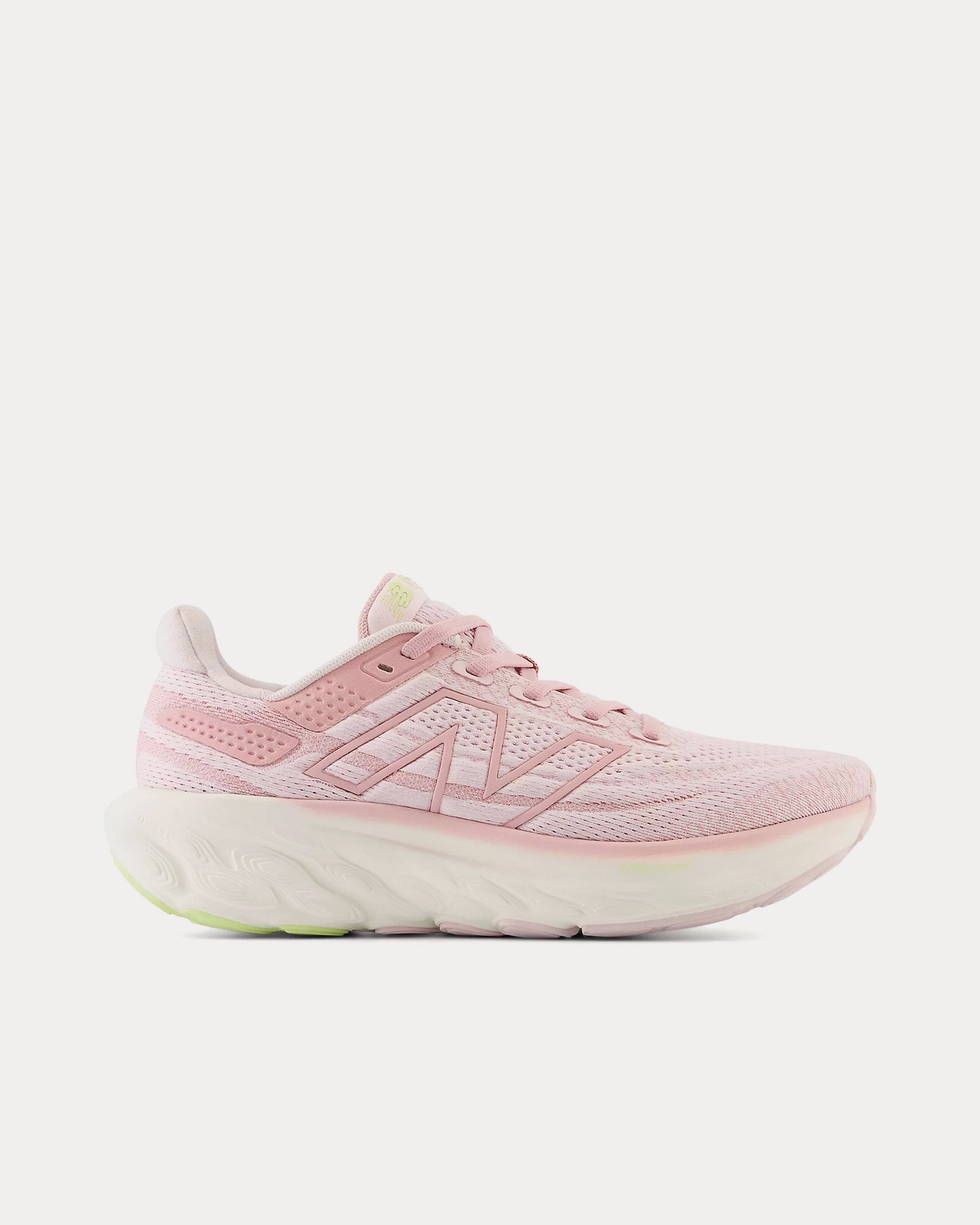 New Balance Fresh Foam X 1080v13 Pink Granite / Orb Pink / Limelight Running Shoes - 1