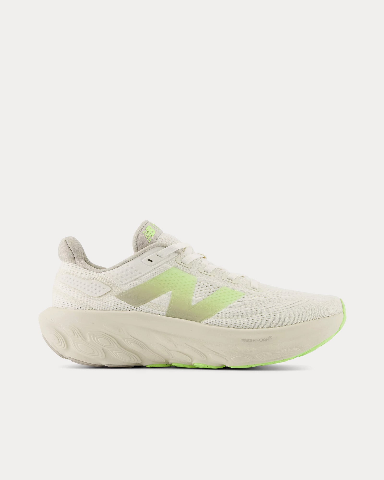 New Balance Fresh Foam X 1080v13 Moonrock / Bleached Lime Glo / Sea Salt Running Shoes - 1