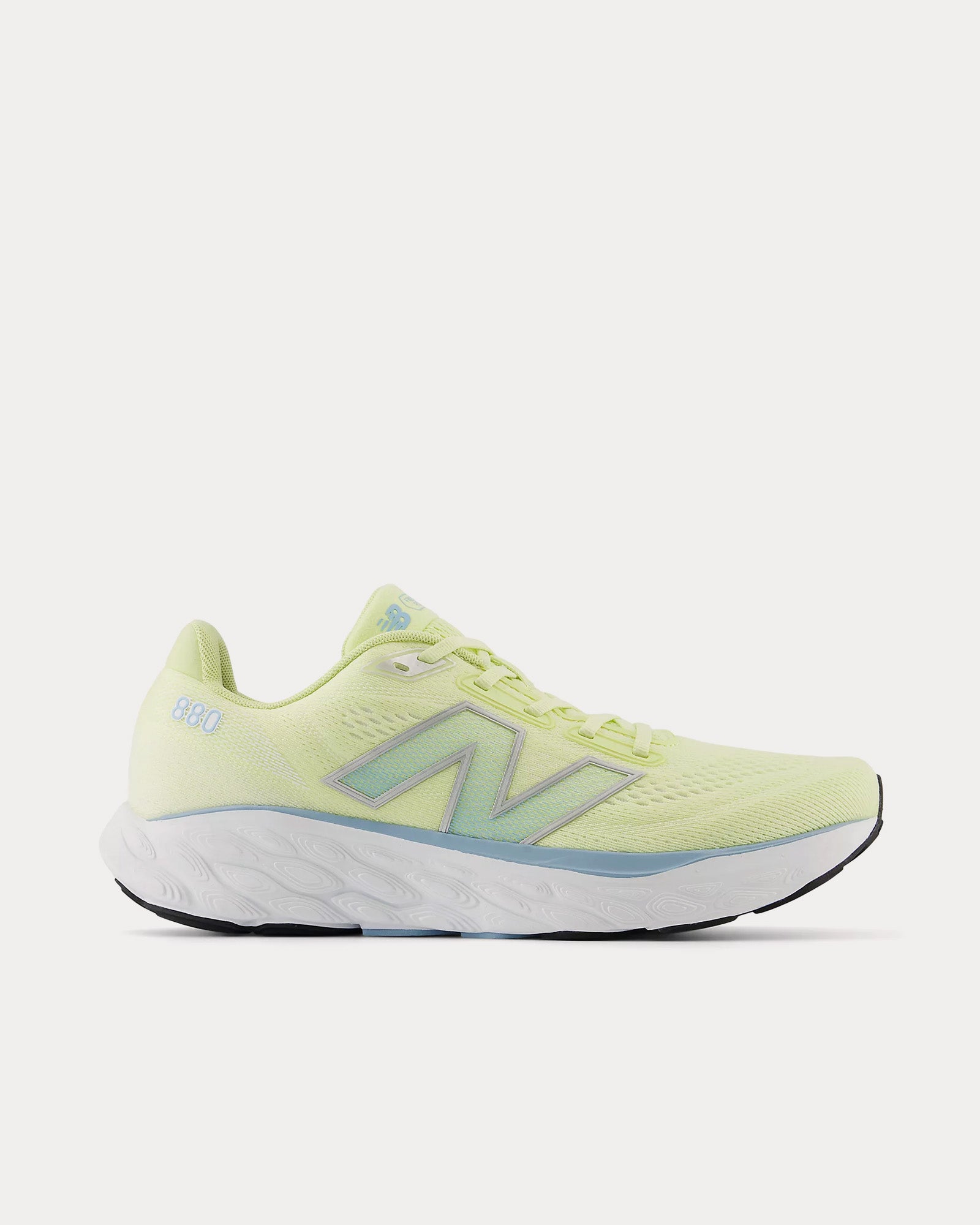 New Balance Fresh Foam X 880v14 Limelight / Silver Metallic / Chrome Blue Running Shoes - 1