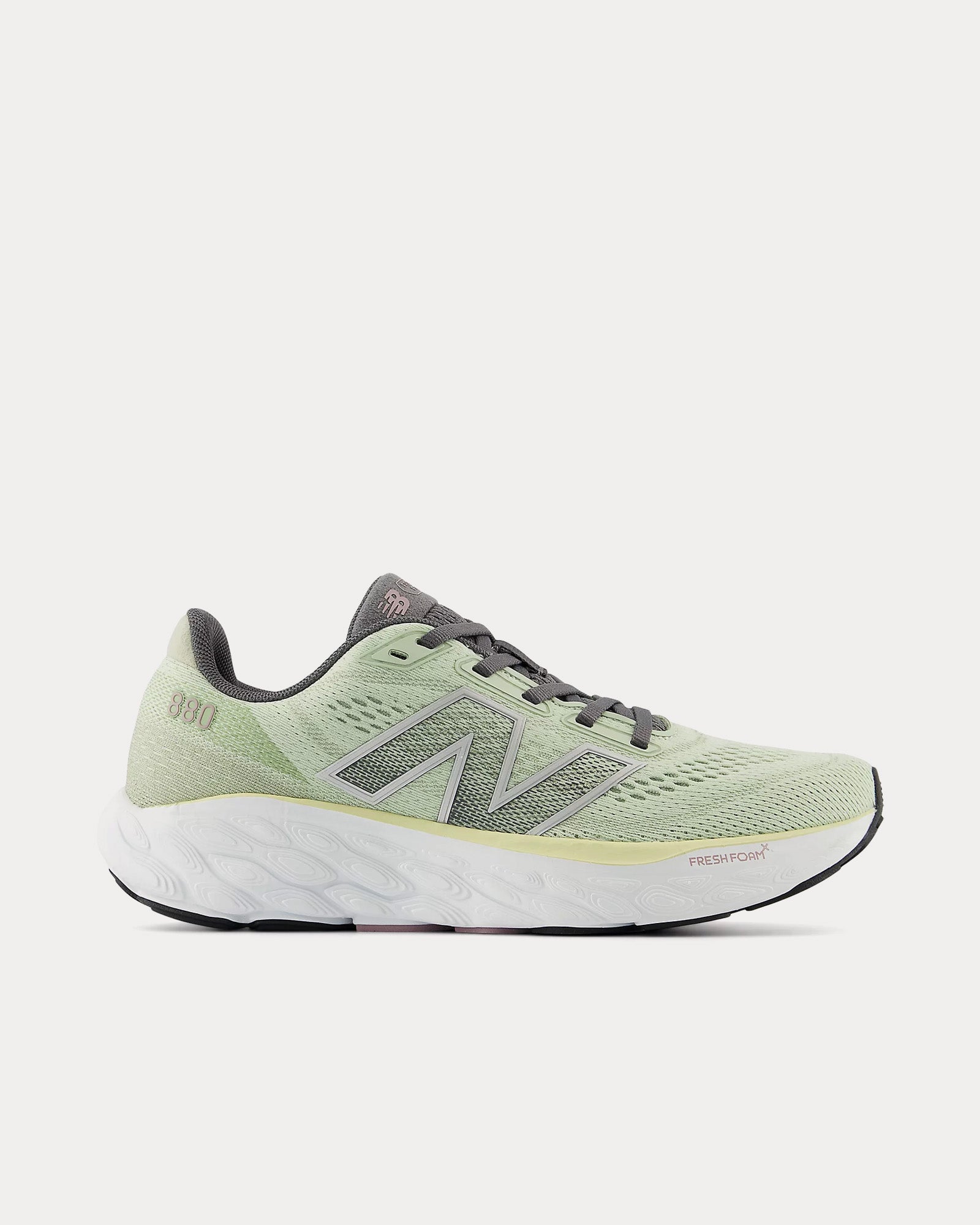 New Balance Fresh Foam X 880v14 Natural Mint / Silver Metallic / Ice Wine Running Shoes - 1