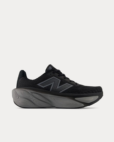 New Balance Fresh Foam X More v5 Black / Linen / Silver Metallic Running Shoes