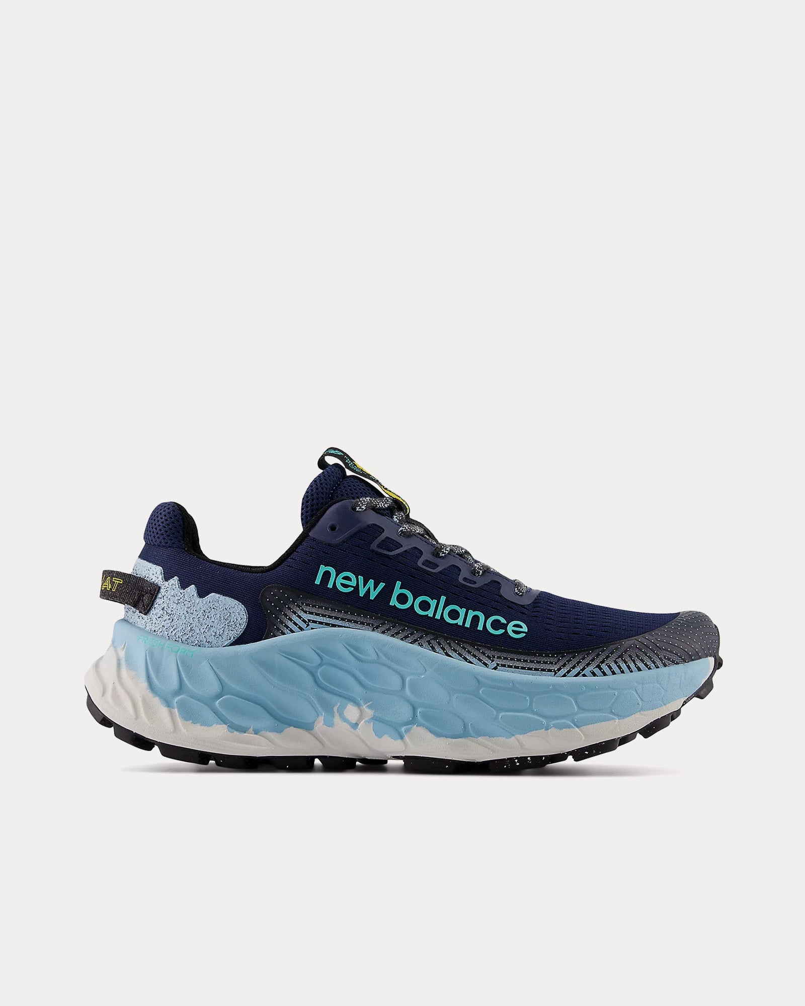 New Balance Fresh Foam X Trail More V3 NB Navy / Chrome Blue / Cyber Jade Running Shoes - 1