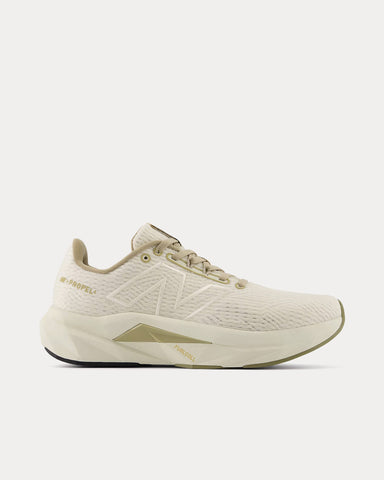 New Balance FuelCell Propel v5 Linen / Gold Metallic / Stoneware Running Shoes