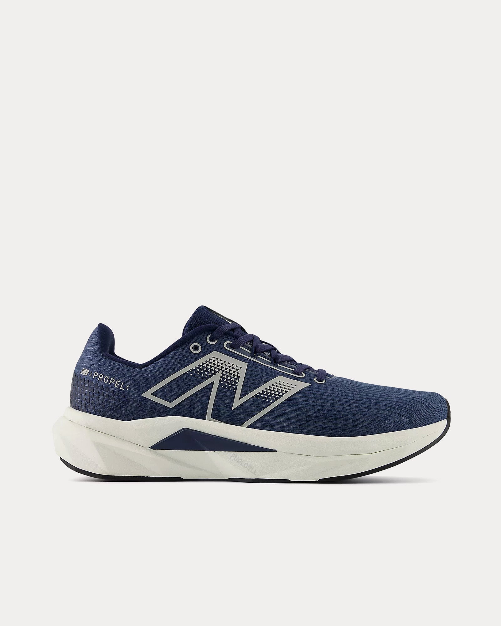 New Balance FuelCell Propel V5 NB Navy Light Arctic Grey White Running Shoes Navy New Balance US