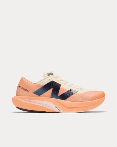 New Balance FuelCell Rebel v4 Hot Mango / Angora / Black Running Shoes