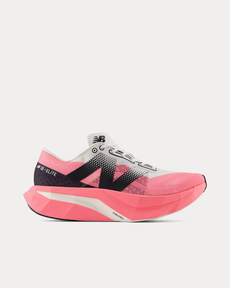 New Balance FuelCell SuperComp Elite v4 Ultra Pink / White / Black Running Shoes - 1