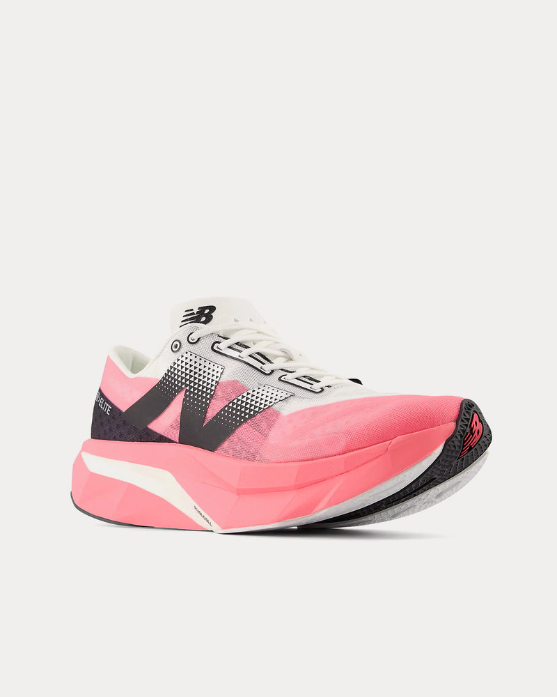 New Balance FuelCell SuperComp Elite v4 Ultra Pink / White / Black Running Shoes - 3