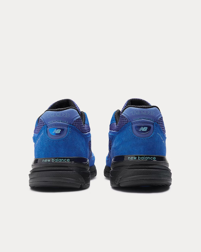 New Balance x Joe Freshgoods Made in USA 990v4 'Keisha' Blue Low Top Sneakers - 4