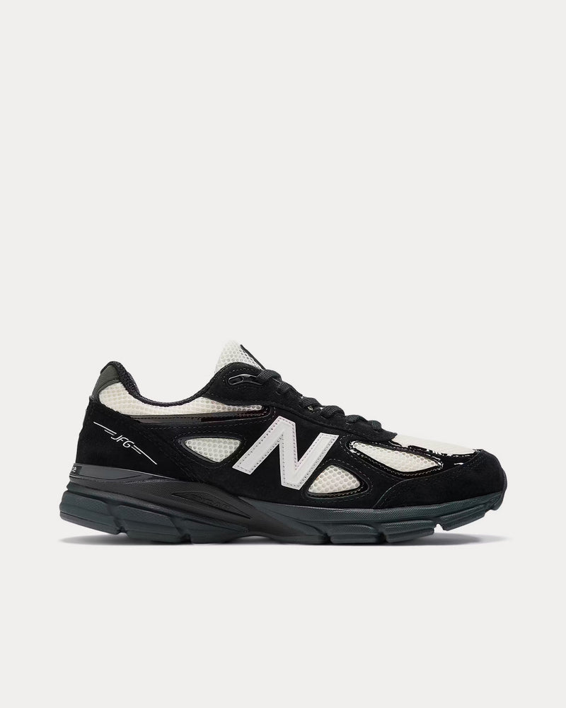 New Balance x Joe Freshgoods Made in USA 990v4 'Outro' Black / White Low Top Sneakers - 1