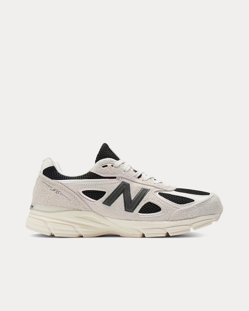 New Balance x Joe Freshgoods Made in USA 990v4 'Intro' White / Black Low Top Sneakers - 1