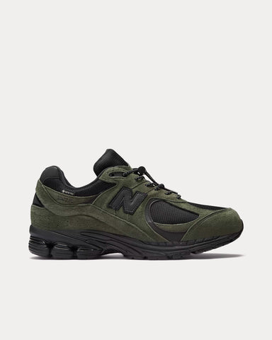 New Balance x Jjjjound 2002r Gore-Tex Green / Black Low Top Sneakers