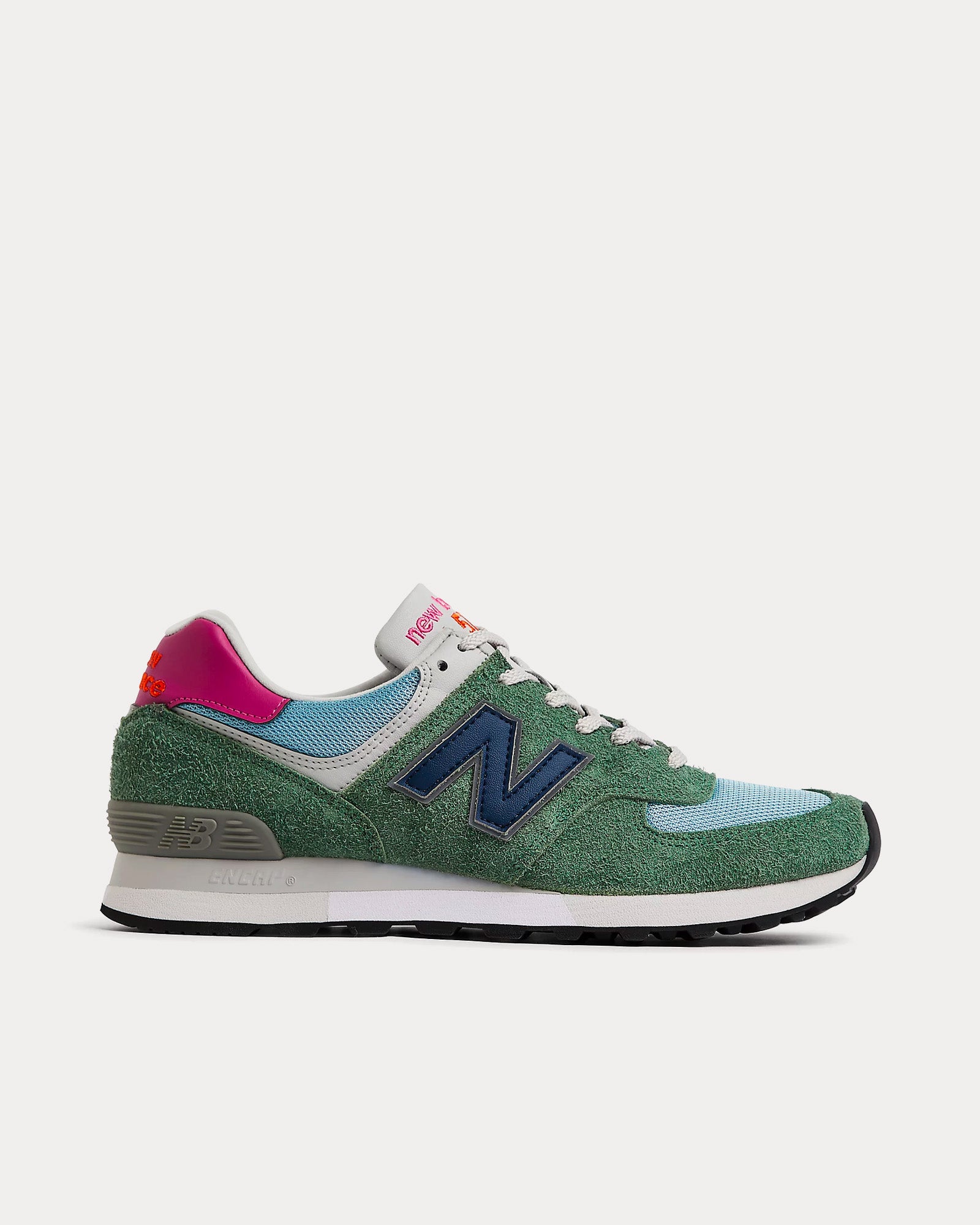 New Balance MADE in UK 576 Green / Stone Blue / Bering Sea Low Top Sneakers - 1