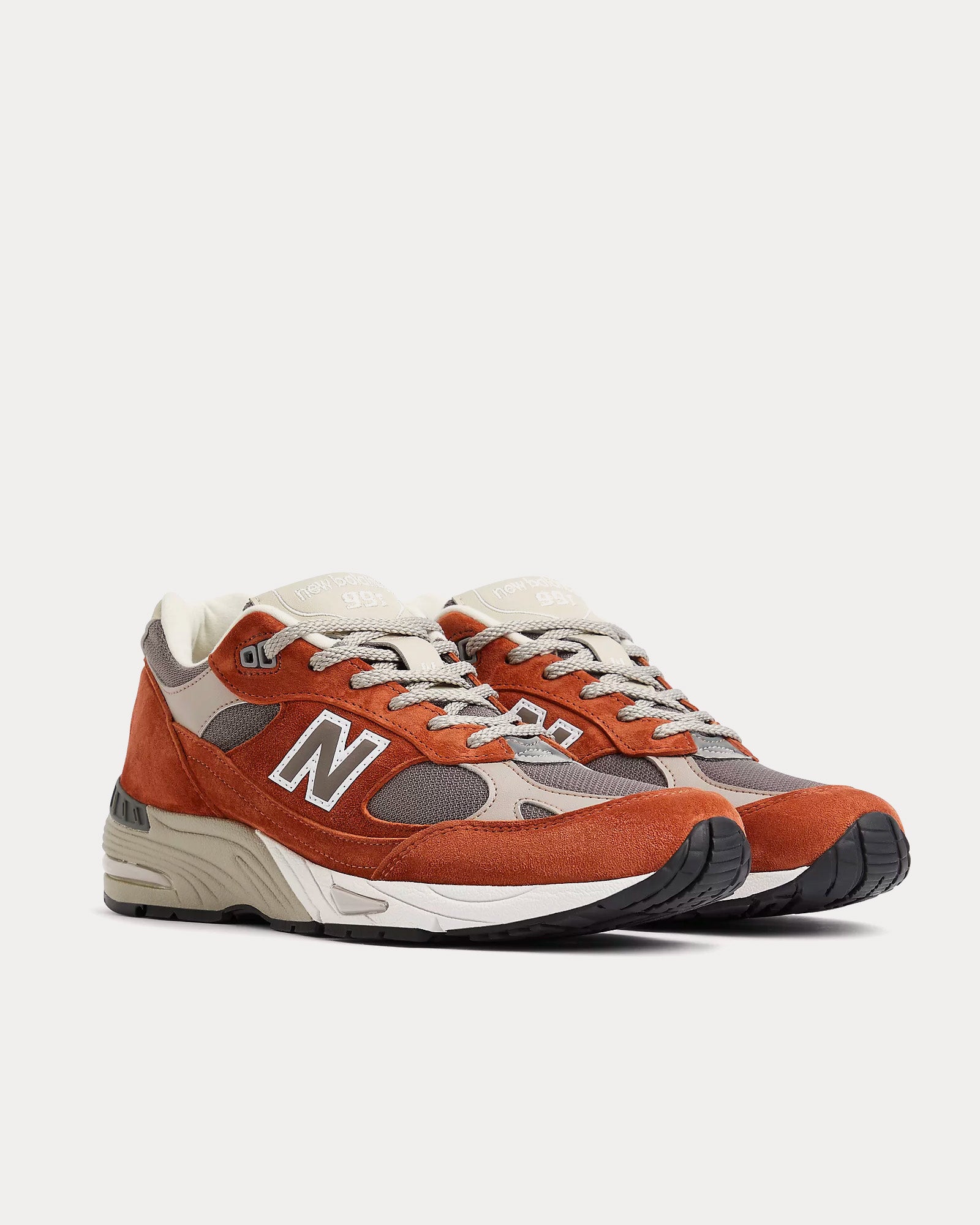 New Balance MADE in UK 991v1 Underglazed Sequoia / Falcon / Atmosphere Low Top Sneakers - 3