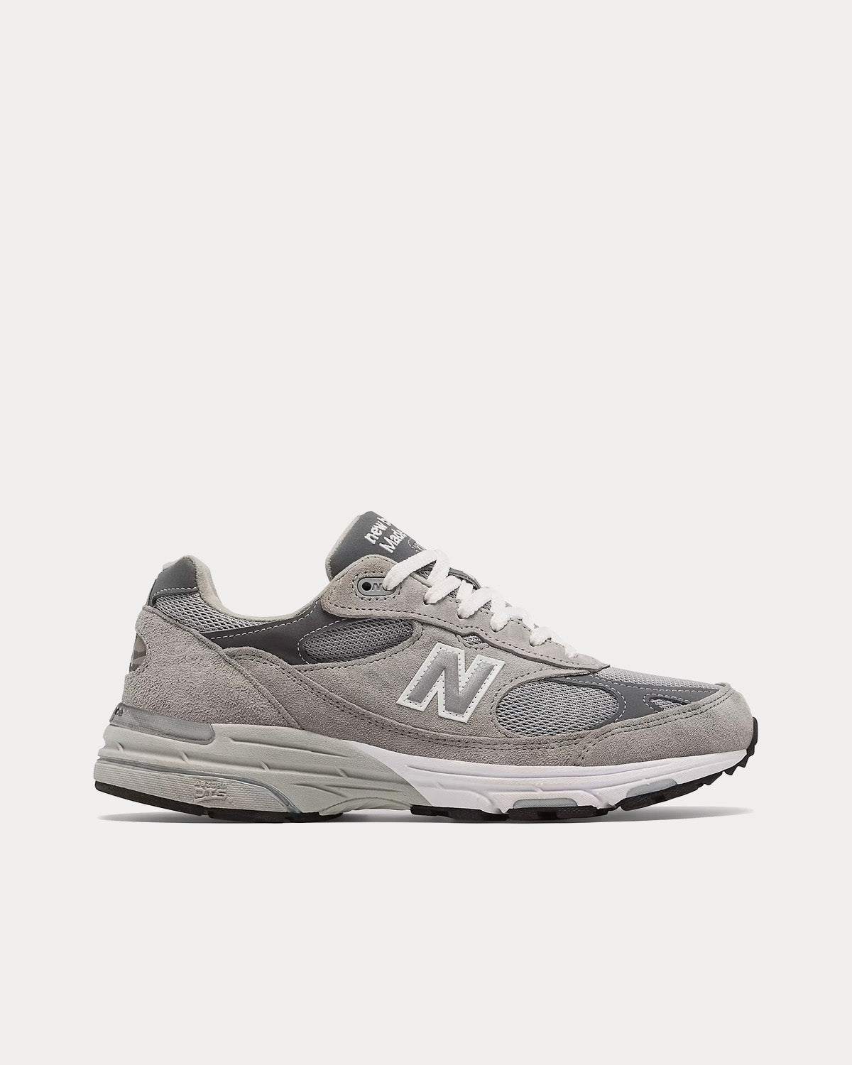 New Balance Made in USA 993 Grey Low Top Sneakers - 1