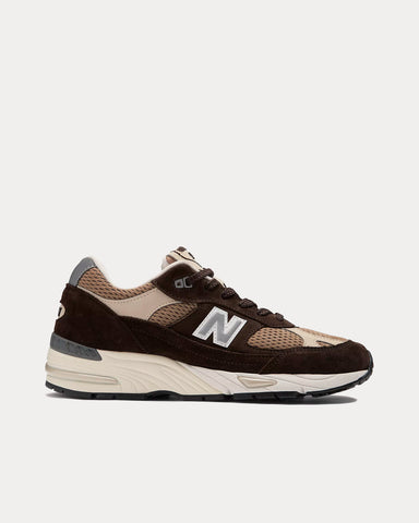 New Balance MADE in UK 991v1 Finale Delicioso / Silver Mink / Oyster Grayo Low Top Sneakers