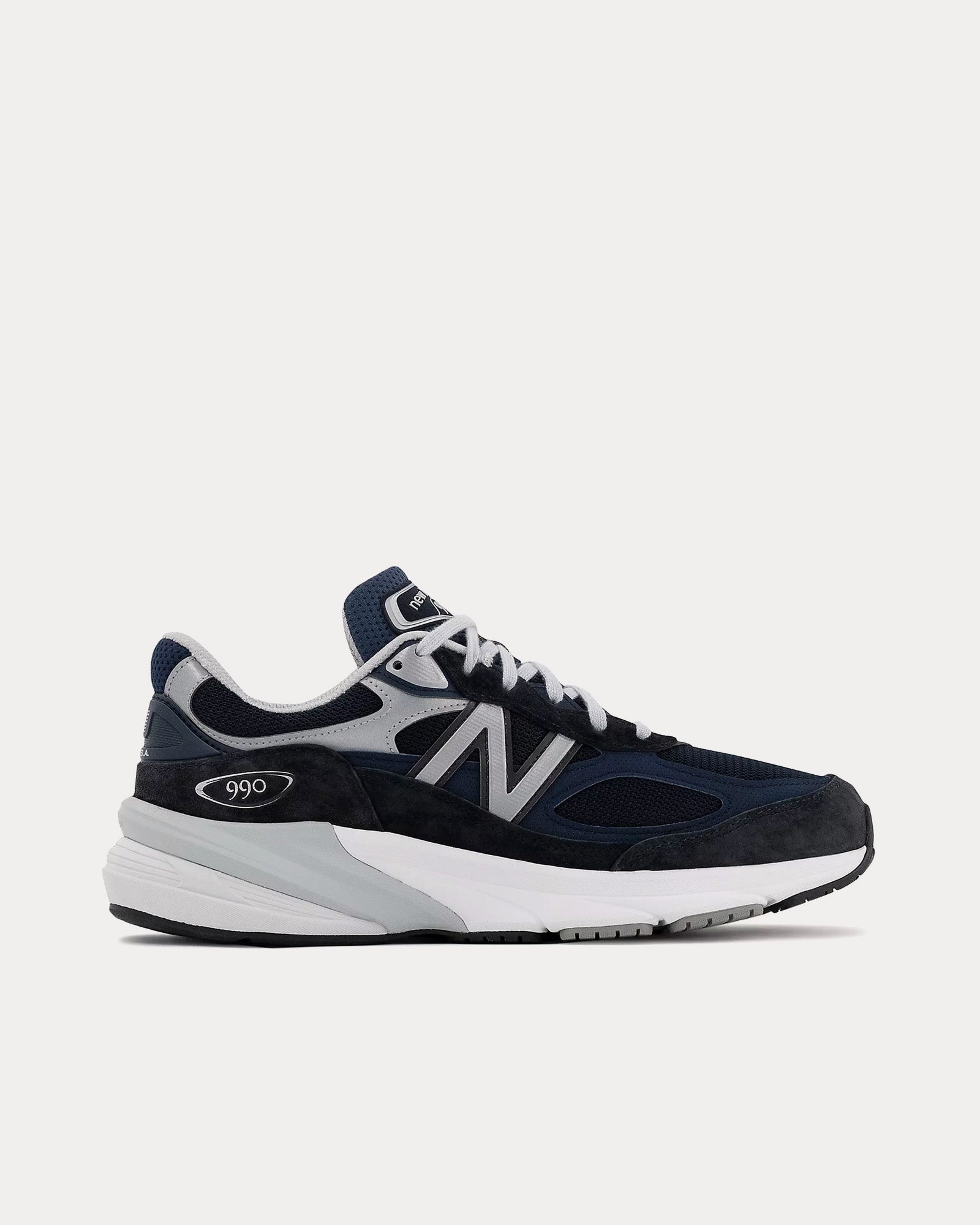 New Balance Made in USA 990v6 Navy / White Low Top Sneakers - 1