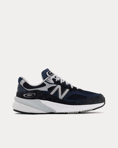 New Balance Made in USA 990v6 Navy / White Low Top Sneakers