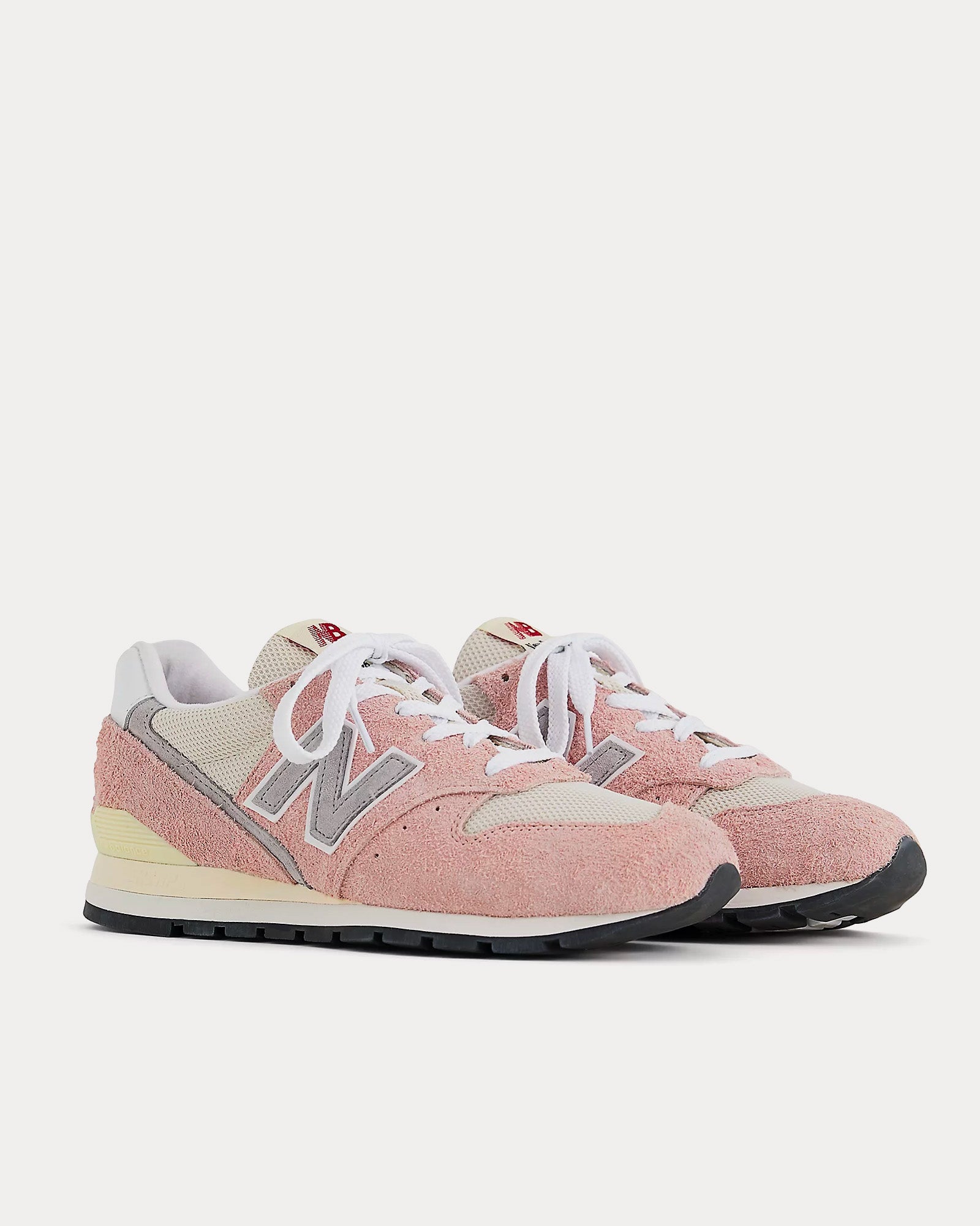 New Balance Made in USA 996 Pink Haze / Silver Low Top Sneakers - 3