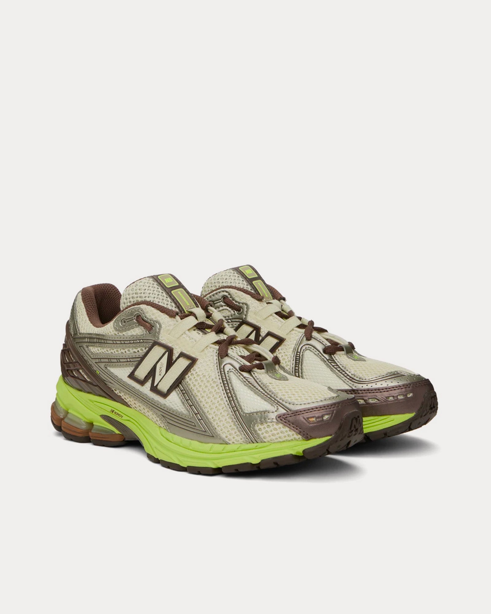 New Balance 1906R SSENSE XX Pistachio / Thirty Watt Low Top Sneakers - 2