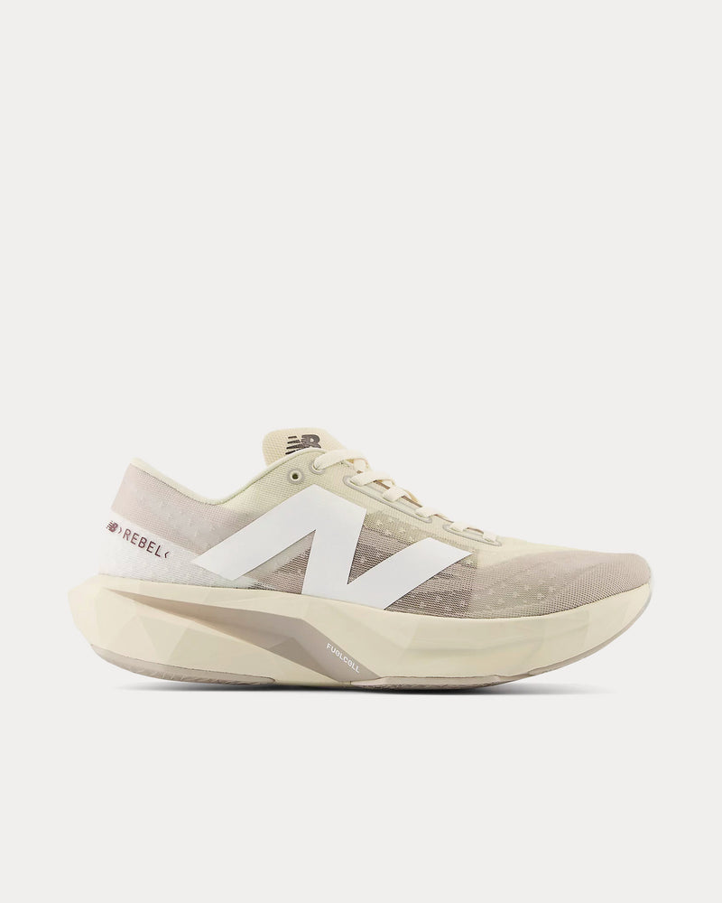 New Balance FuelCell Rebel v4 'Sydney's Signature Collection' Linen / Moonrock / White Running Shoes - 1