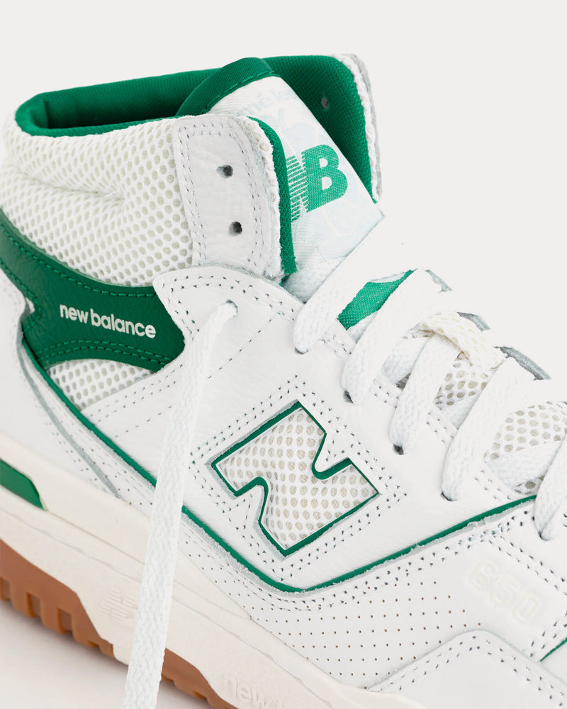 New Balance x Aime Leon Dore 650r White / Green High Top Sneakers - 4