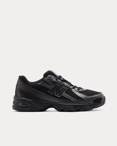 New Balance 740 Black / Black Cement Low Top Sneakers