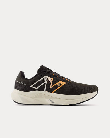 New Balance FuelCell Propel v5 Black / Hot Mango / Black Cement Running Shoes