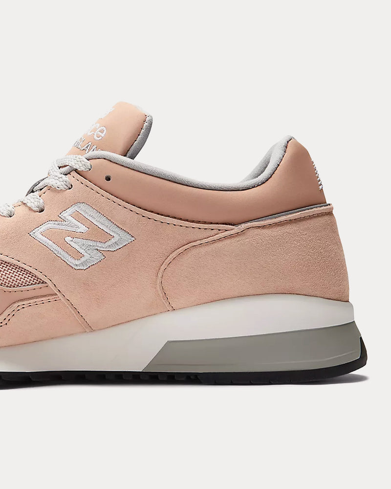 New Balance MADE in UK 1500 Pink Sand / Silver / White Low Top Sneakers - 5