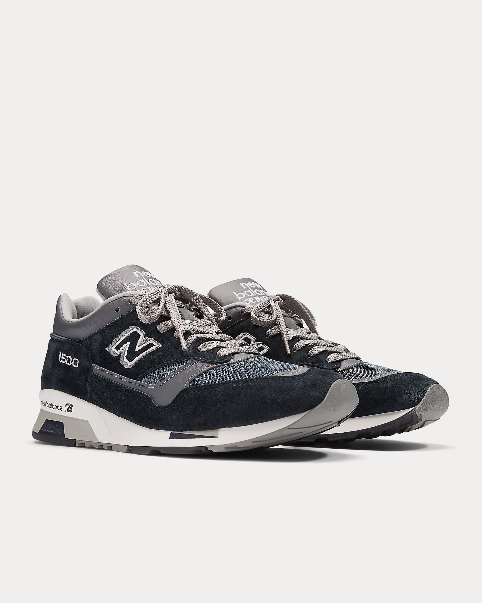 New Balance MADE in UK 1500 Navy / Navy Blazer / Smoked Pearl Low Top Sneakers - 3