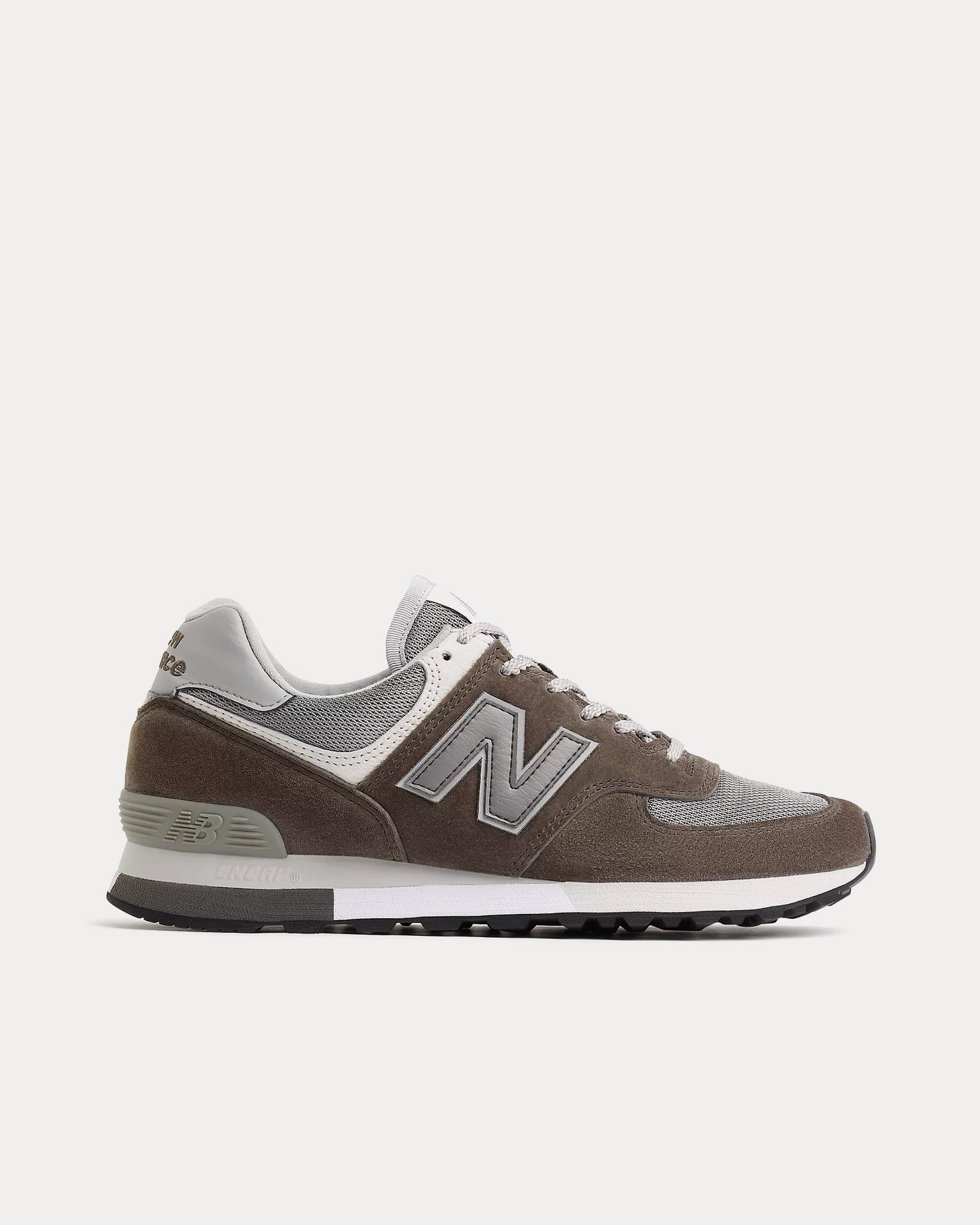 New Balance MADE in UK 576 Dark Gull Grey / Steeple Gray / Alloy Low Top Sneakers - 1