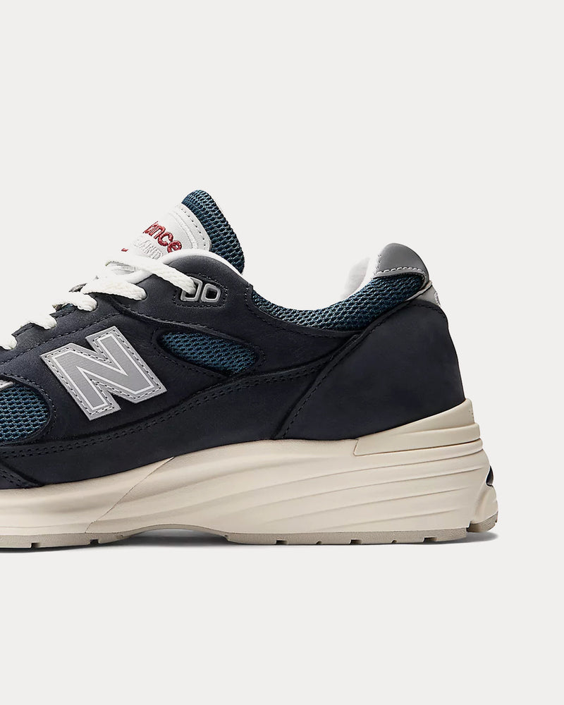 New Balance MADE in UK 991v2 Total Eclipse / Indian Teal / Harbor Mist Low Top Sneakers - 5