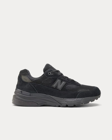 New Balance Made in USA 992 Core Black Low Top Sneakers