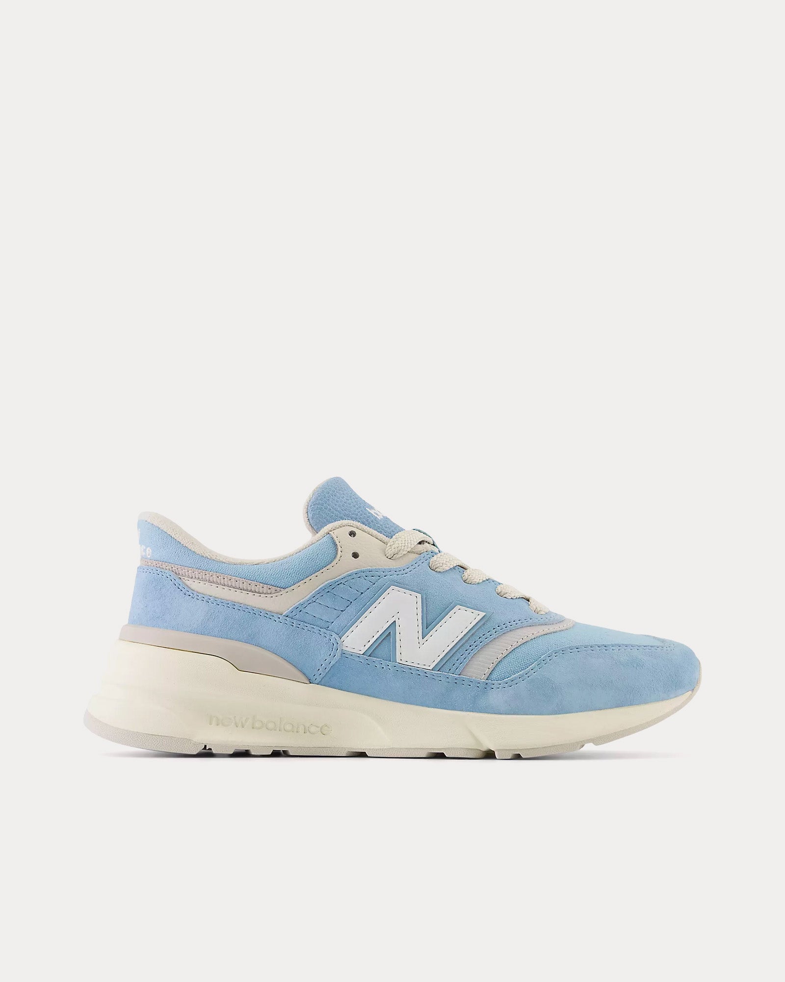 New Balance 997r Chrome Blue /Light Chrome Blue Low Top Sneakers - 1