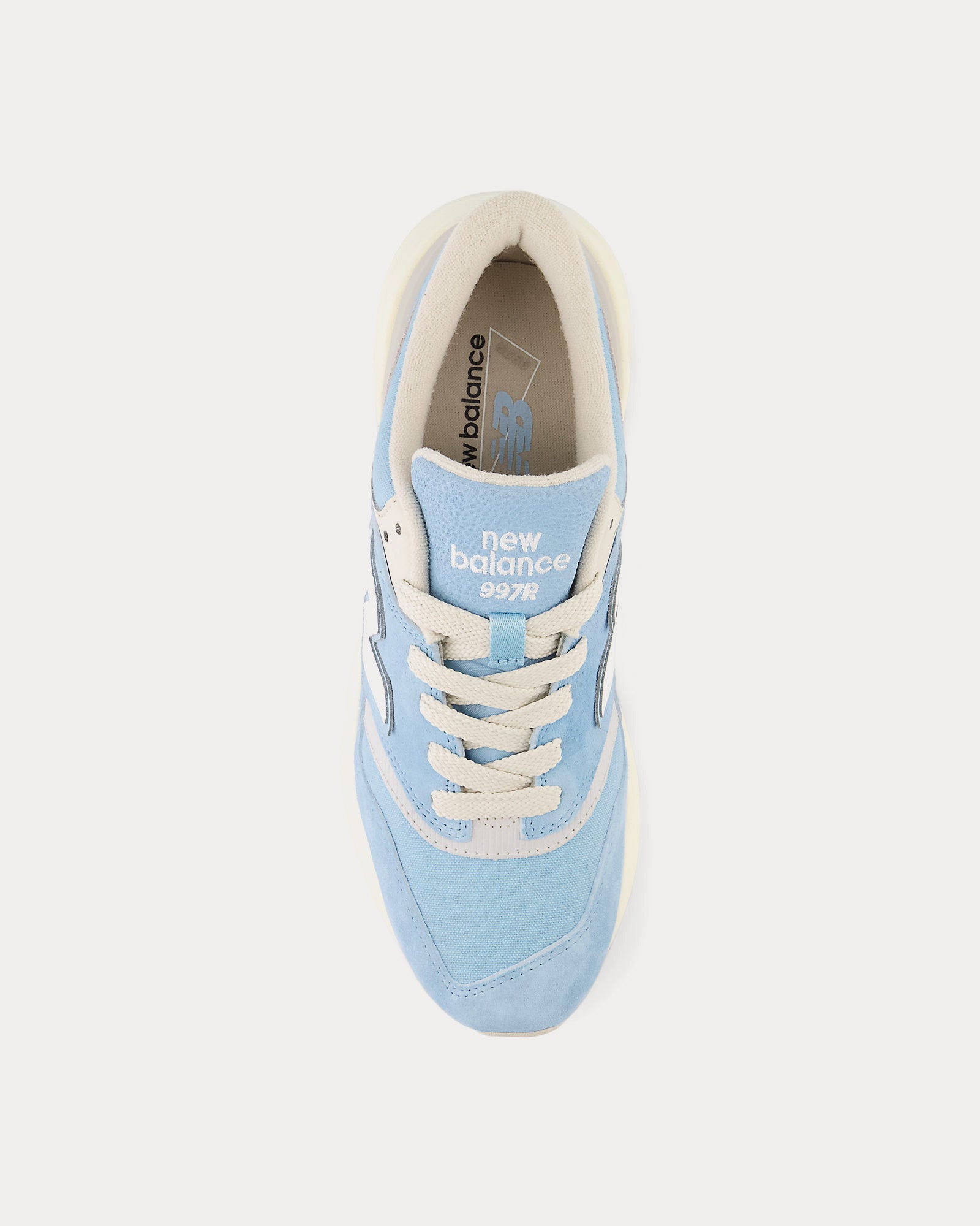 New Balance 997r Chrome Blue /Light Chrome Blue Low Top Sneakers - 2