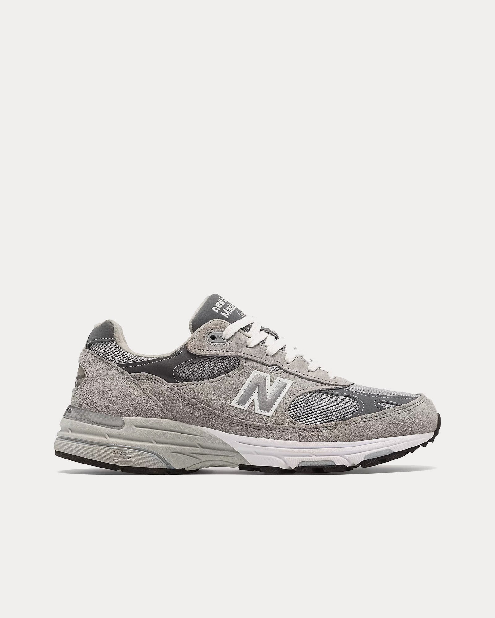 New Balance Made in USA 993 Core Grey Low Top Sneakers - 1