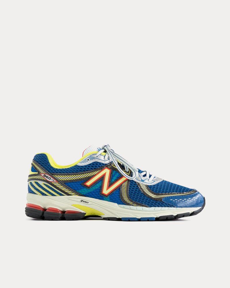 New Balance x Aime Leon Dore 860v2 Blue Low Top Sneakers - 1