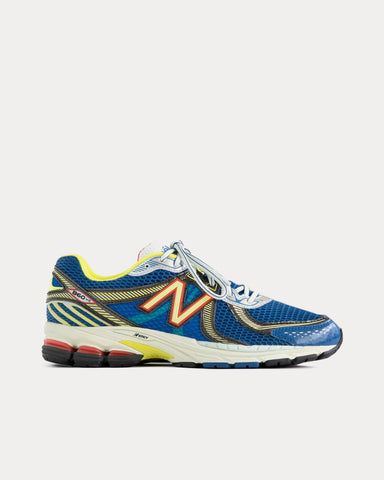 New Balance x Aime Leon Dore 860v2 Blue Low Top Sneakers