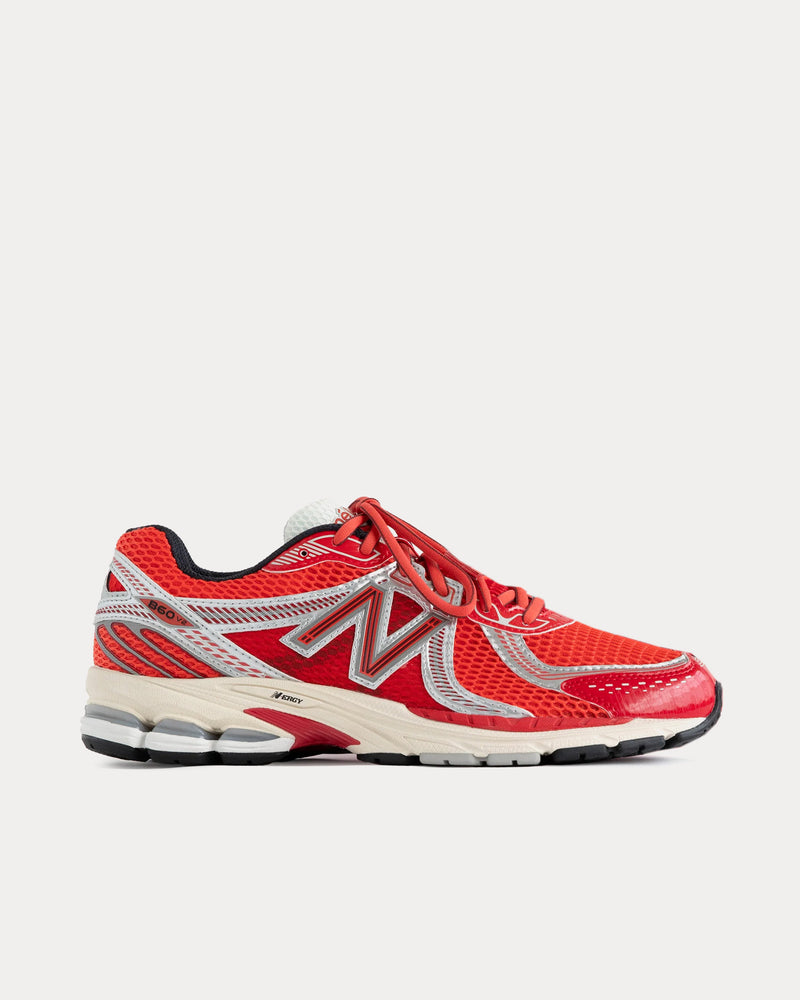 New Balance x Aime Leon Dore 860v2 Red Low Top Sneakers - 1