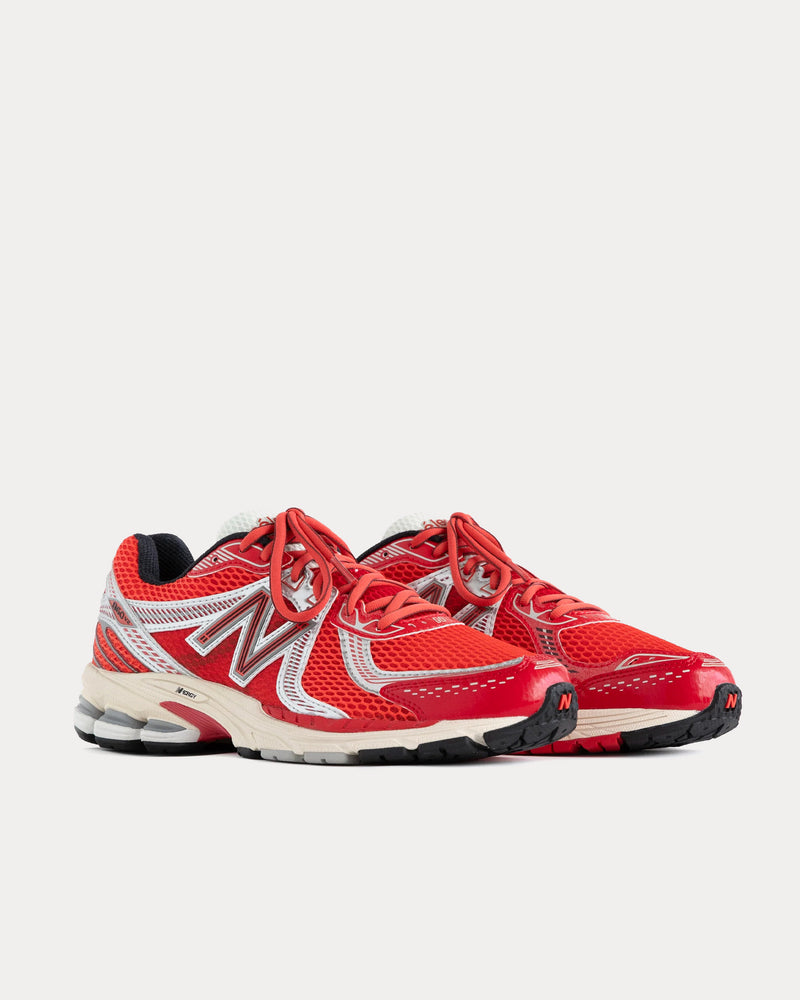 New Balance x Aime Leon Dore 860v2 Red Low Top Sneakers - 2