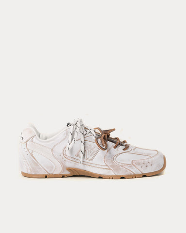 New Balance x Miu Miu 530 SL Leather White Low Top Sneakers