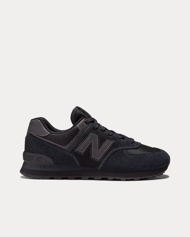 New Balance 574 Black Low Top Sneakers