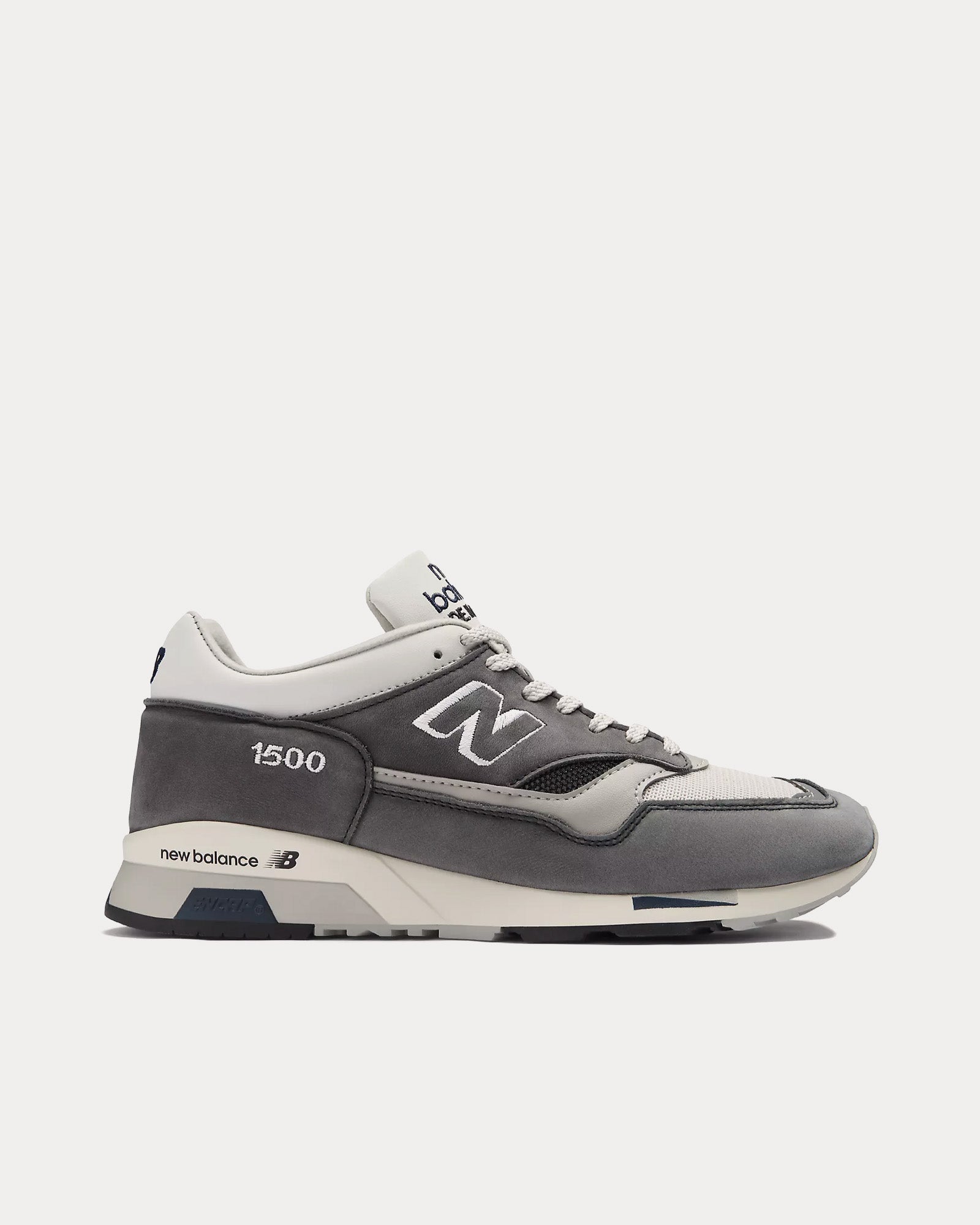 New Balance MADE in UK 1500 Series Dark Gull Gray / Cool Grey 4 U / Dove Low Top Sneakers - 1