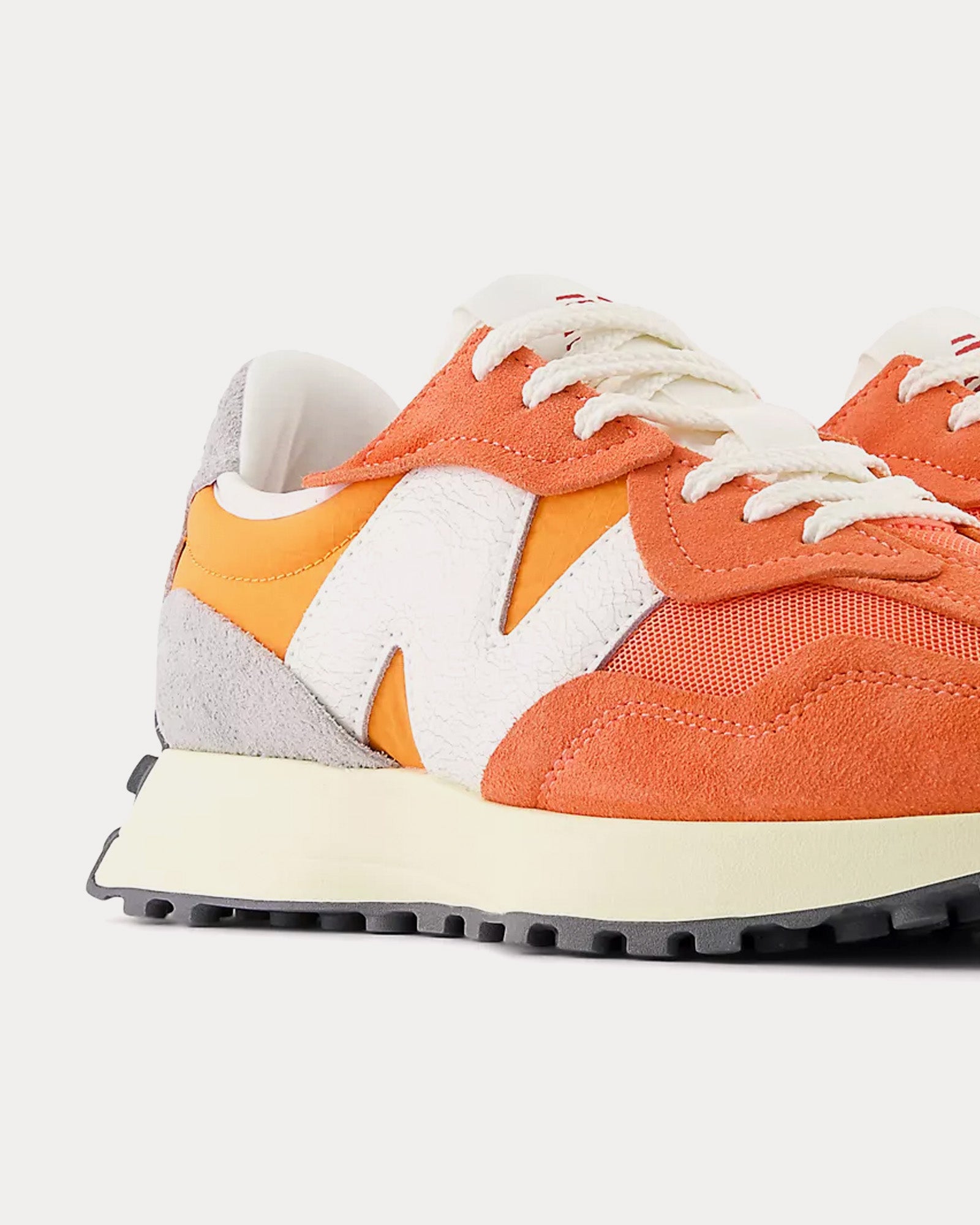 New Balance 327 Gulf Red / Sun Glow Low Top Sneakers - 2