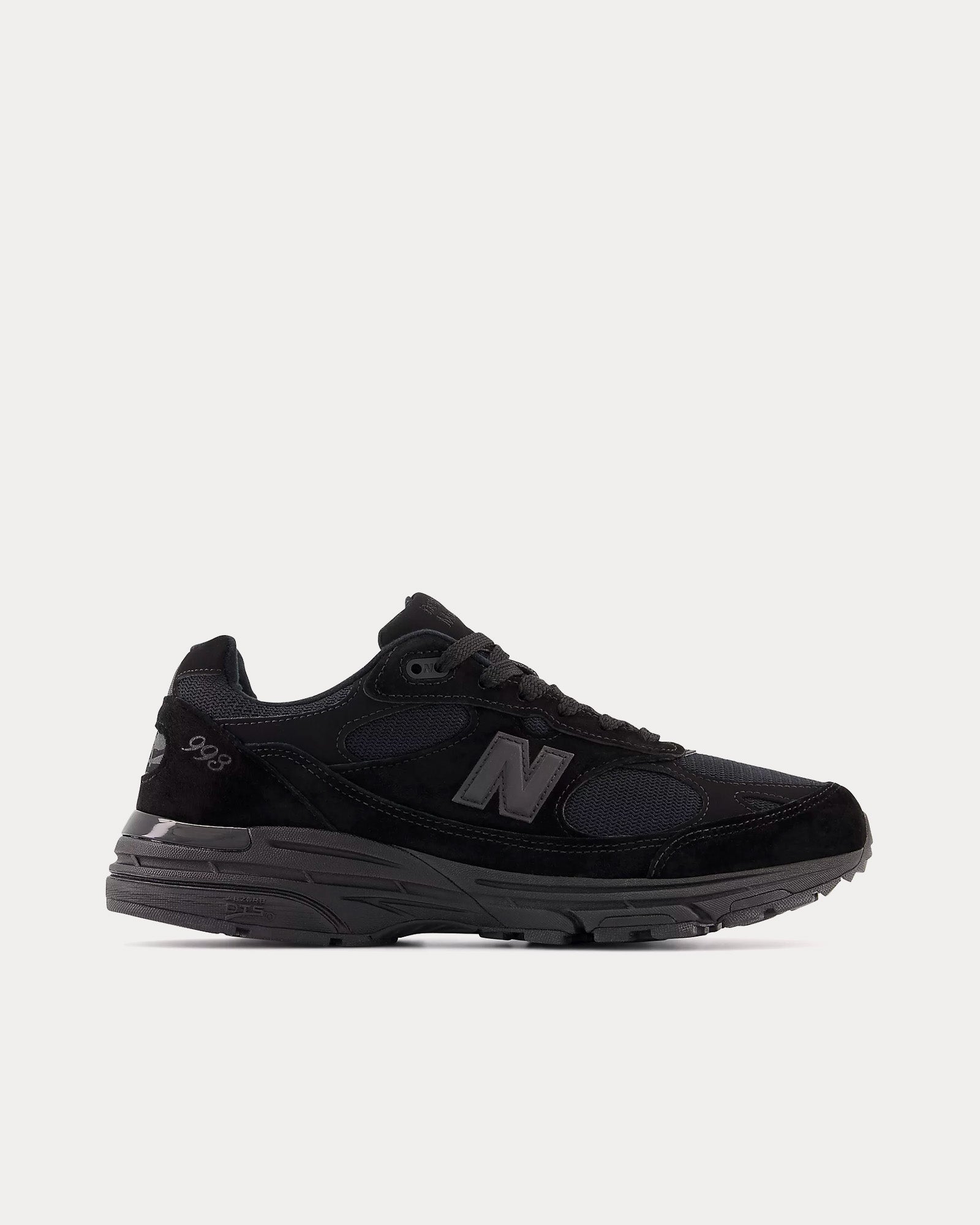 New Balance Made in USA 993 Black Low Top Sneakers - Sneak